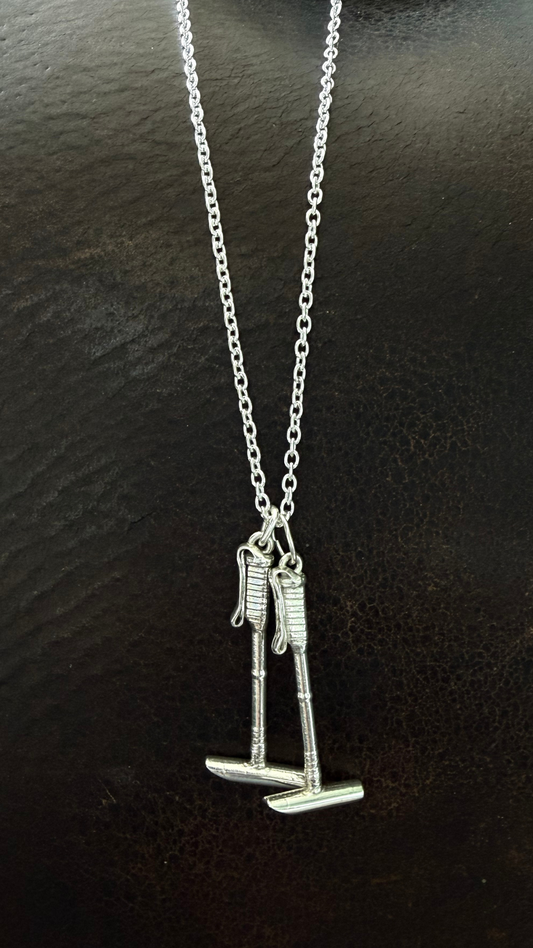 Polo Mallet Pendant Necklace