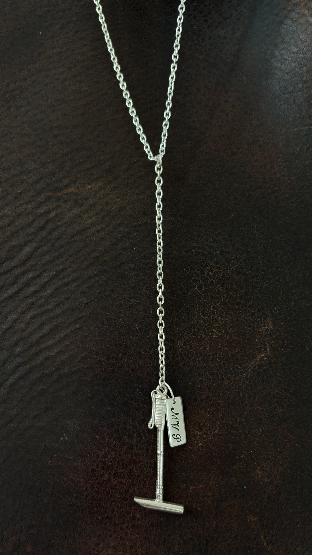 Polo Mallet Drop Necklace