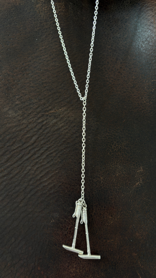Polo Mallet Drop Necklace