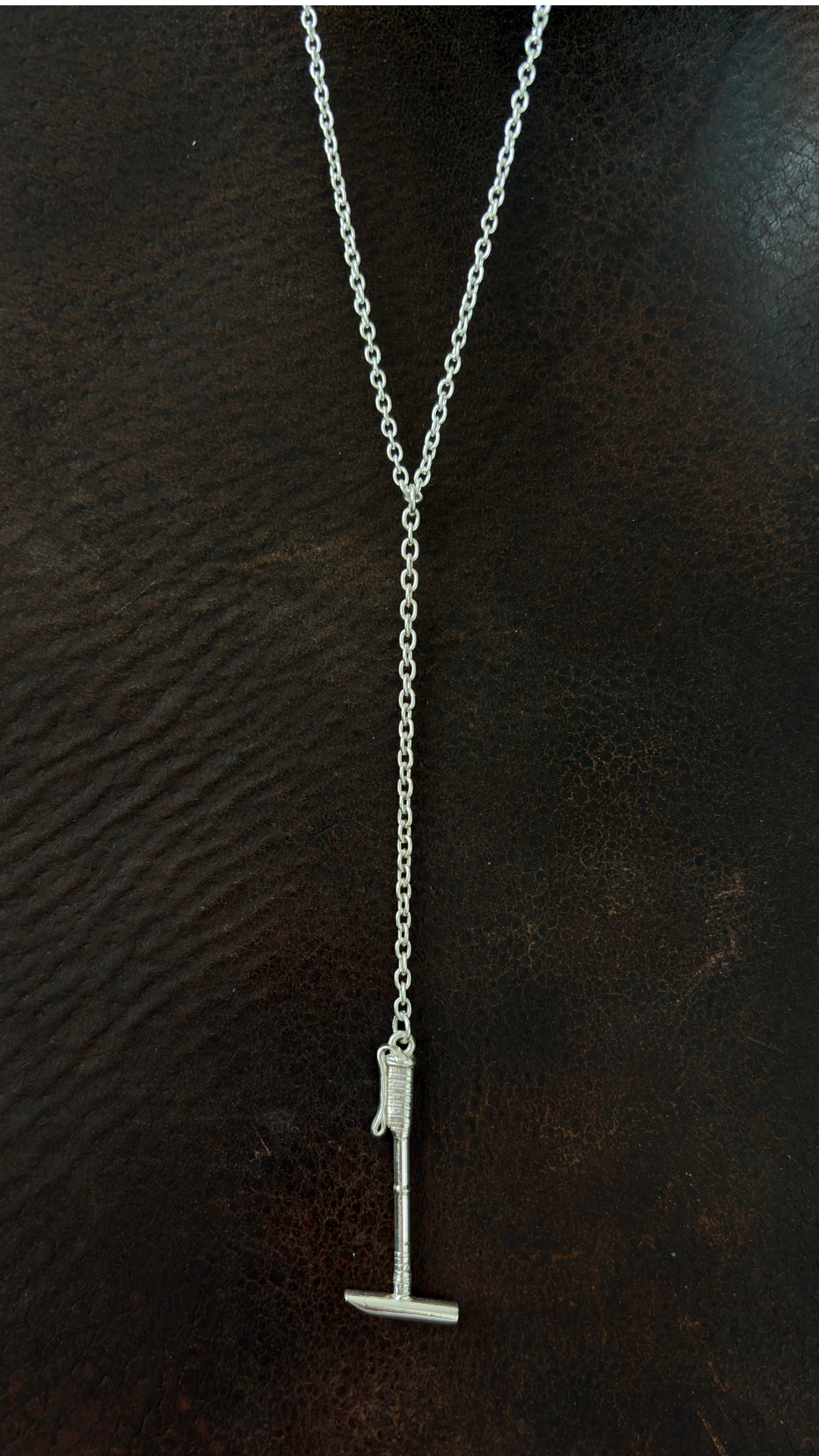 Polo Mallet Drop Necklace