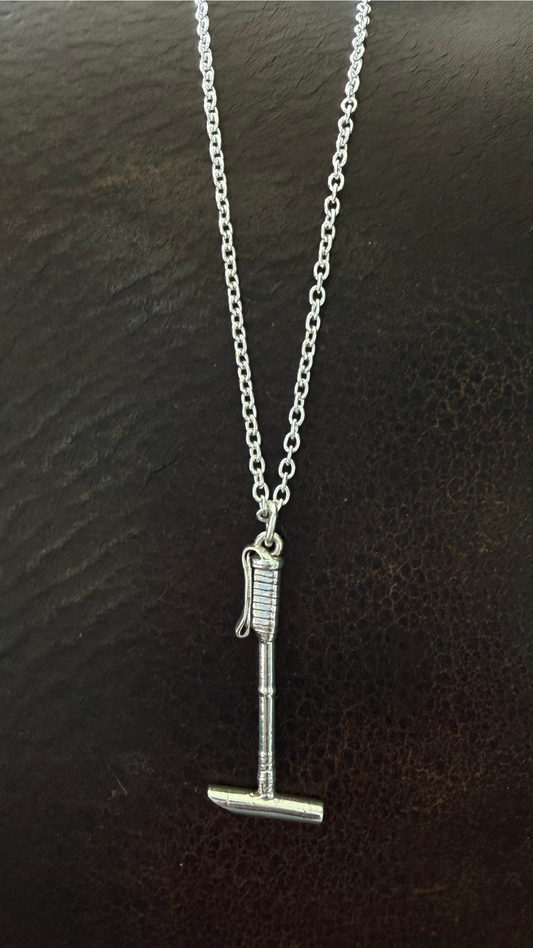 Polo Mallet Pendant Necklace