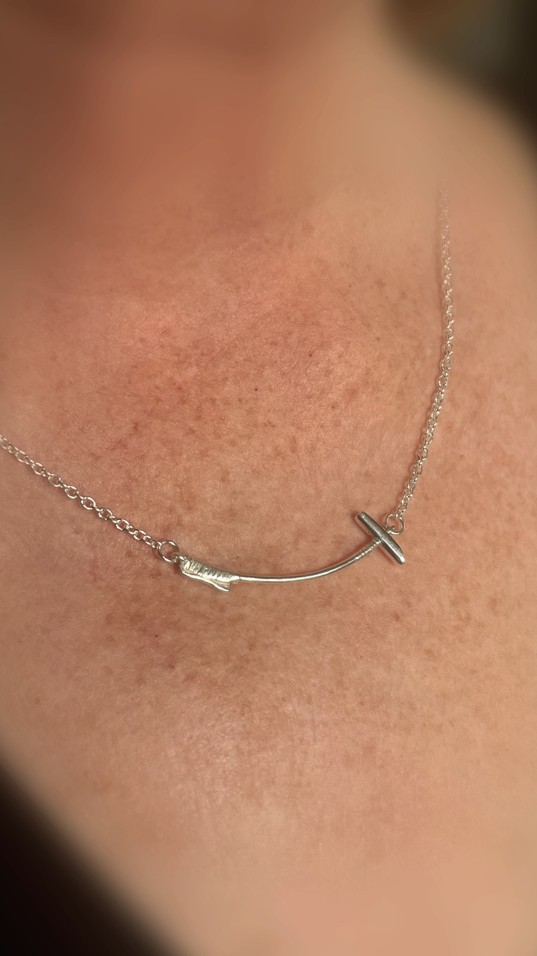 Polo Mallet Smile Necklace