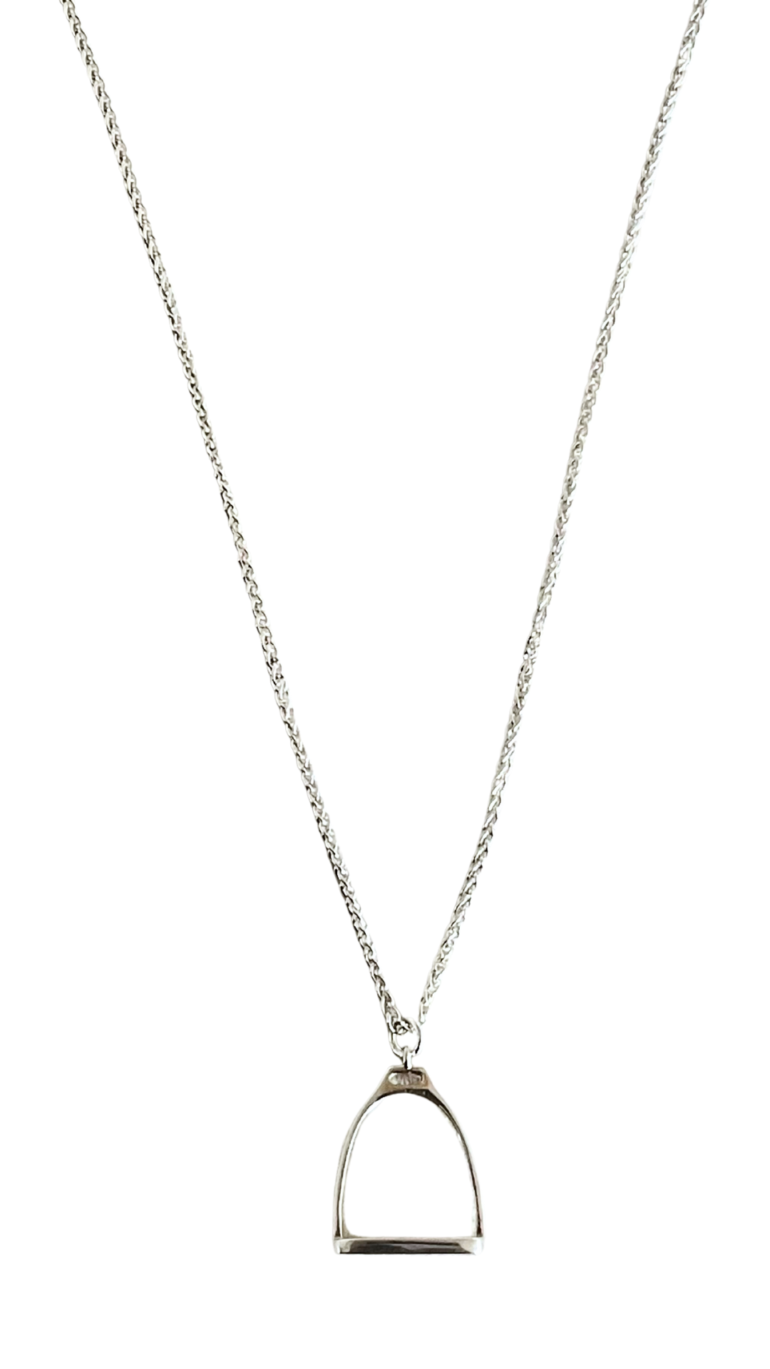 Polo Stirrup Charm Necklace
