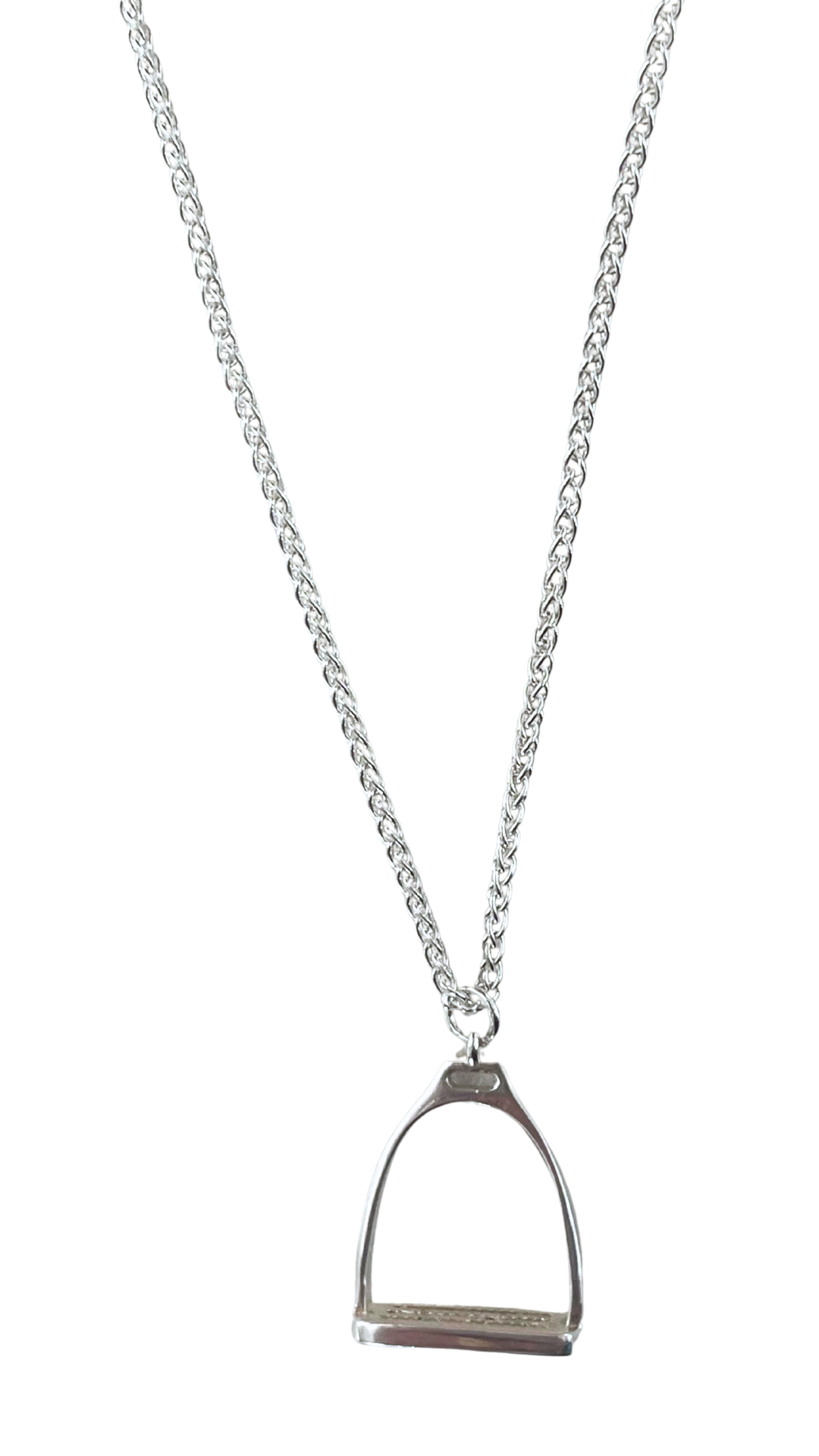 Polo Stirrup Charm Necklace